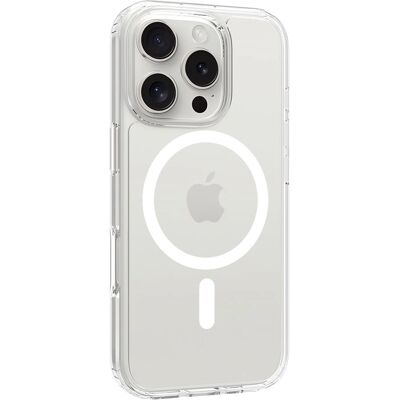 Läpinäkyvä Magsafe-kotelo iPhone 16 Pro - Puhelimen suojus Läpinäkyvä Magsafe-kotelo iPhone 16 Pro - Puhelimen suojus