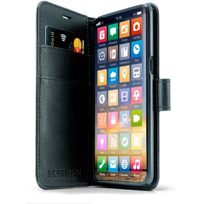Coque portefeuille intelligente Screenor Samsung Galaxy S23 FE - Étui téléphone - Publicité Coque portefeuille intelligente Screenor Samsung Galaxy S23 FE - Étui téléphone - Publicité