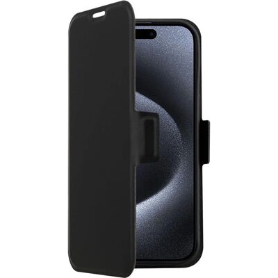 Screenor iPhone 16 Pro Lompakkokotelo - Ympäristöystävällinen TPU - Musta Screenor iPhone 16 Pro Lompakkokotelo - Ympäristöystävällinen TPU - Musta