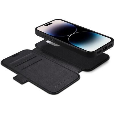 Screenor First iPhone 16 Brieftaschenhülle - Schwarz Screenor First iPhone 16 Brieftaschenhülle - Schwarz