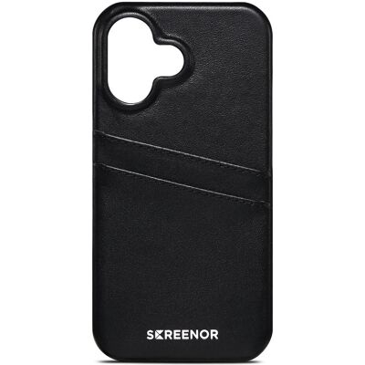 Screenor Lumo Takakansi iPhone 16, Musta Screenor Lumo Takakansi iPhone 16, Musta