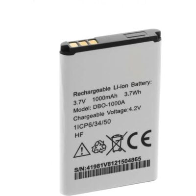 Insmat Doro DBO-1000A 1000mAh Mobilbatteri - Doro Insmat Doro DBO-1000A 1000mAh Mobilbatteri - Doro