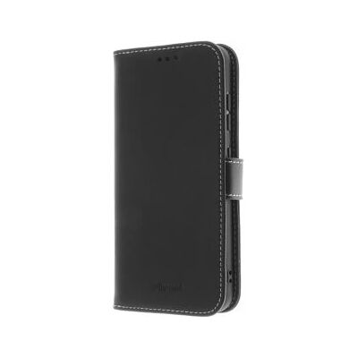 Insmat Musta Nahkainen Flip-kotelo Samsung Galaxy S23 FE - Puhelimen suojus Insmat Musta Nahkainen Flip-kotelo Samsung Galaxy S23 FE - Puhelimen suojus