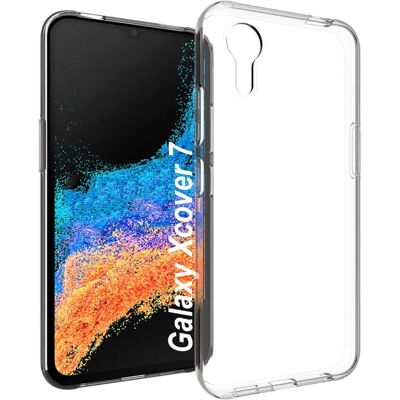 Insmat Galaxy Xcover7 Läpinäkyvä puhelinlaukku Insmat Galaxy Xcover7 Läpinäkyvä puhelinlaukku