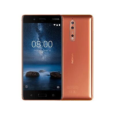 Nokia 8 - 13,5 cm (5,3") Android 7.1.1 4G USB Typ-C 4 GB 64 GB Kupfer - Smartphone Nokia 8 - 13,5 cm (5,3") Android 7.1.1 4G USB Typ-C 4 GB 64 GB Kupfer - Smartphone