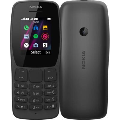 Nokia 110 - Teléfono móvil 2G - Negro Nokia 110 - Teléfono móvil 2G - Negro