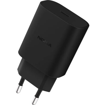 Nokia AD-020E 20W Schwarz EU Ladegerät - Schnelles Laden Nokia AD-020E 20W Schwarz EU Ladegerät - Schnelles Laden