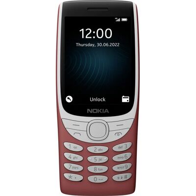 Nokia 8210 4G - 128MB Rood Nokia 8210 4G - 128MB Rood