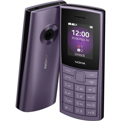 Nokia 110 4G 2023 Dual SIM Écran 1.8" Violet - Portable Nokia 110 4G 2023 Dual SIM Écran 1.8" Violet - Portable