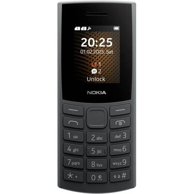 Nokia TA-1691 4G Handy - 1,8-Zoll Display - Schwarz Nokia TA-1691 4G Handy - 1,8-Zoll Display - Schwarz