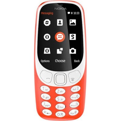 Nokia 3310 - 2.4" Red - Dual SIM - Classic Feature Phone Nokia 3310 - 2.4" Red - Dual SIM - Classic Feature Phone