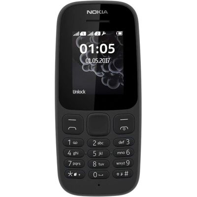 Nokia 105 Kaksinäyttöinen - Puhelin Nokia 105 Kaksinäyttöinen - Puhelin