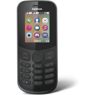 Nokia TA-1017 Téléphone basique noir - Publicité Nokia TA-1017 Téléphone basique noir - Publicité