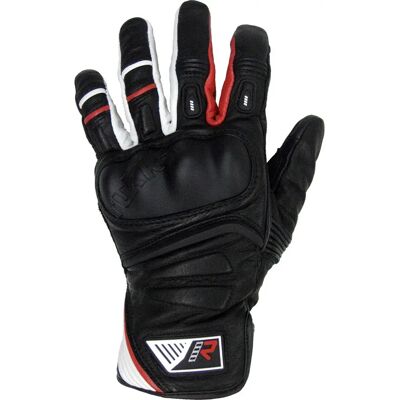 Guanti Rukka Rytmi 2.0 - Nero Rosso - S M Guanti Rukka Rytmi 2.0 - Nero Rosso - S M