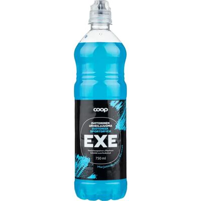 Coop Exe - Isotoninen urheilujuoma marjanmakuinen - 0,75l - Urheilujuoma Coop Exe - Isotoninen urheilujuoma marjanmakuinen - 0,75l - Urheilujuoma