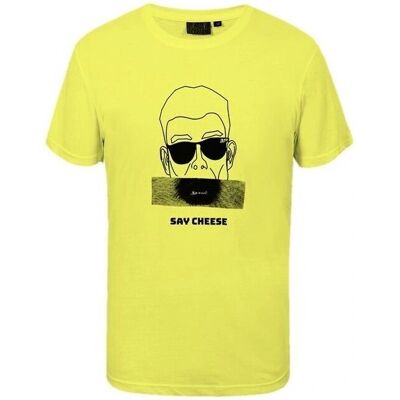 Icepeak Aledo Jaune T-Shirt en Coton - Homme Été Icepeak Aledo Jaune T-Shirt en Coton - Homme Été