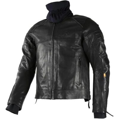Giacca in pelle per moto Rukka Aramen - Nera, Taglia 48 Giacca in pelle per moto Rukka Aramen - Nera, Taglia 48