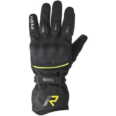 Guanti Rukka Virium 2.0 GTX - Giallo e nero - L Guanti Rukka Virium 2.0 GTX - Giallo e nero - L