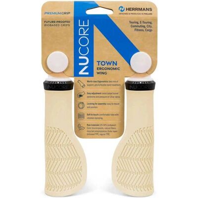 Herrmans Nucore Handvat Margarita - Handvat voor stuur Herrmans Nucore Handvat Margarita - Handvat voor stuur