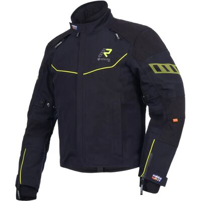 Giacca tessile Rukka Armagate Nero Giallo - Abbigliamento protettivo Giacca tessile Rukka Armagate Nero Giallo - Abbigliamento protettivo