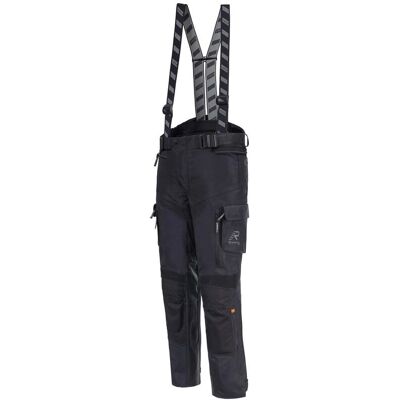 Pantalon Rukka Ecuador-R Gore-Tex pour moto - Noir, protections CE niveau 2 - Publicité Pantalon Rukka Ecuador-R Gore-Tex pour moto - Noir, protections CE niveau 2 - Publicité