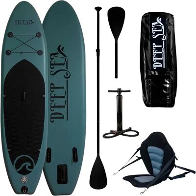 Deep Sea Vihreä SUP Board Set Kayak Pro 300cm - Vesiseikkailu Deep Sea Vihreä SUP Board Set Kayak Pro 300cm - Vesiseikkailu