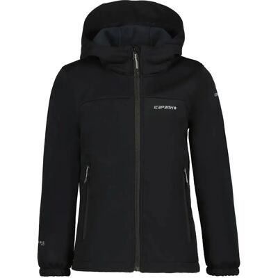 ICEPEAK - KULM JR - Schwarz - 128 - Softshell jacket ICEPEAK - KULM JR - Schwarz - 128 - Softshell jacket