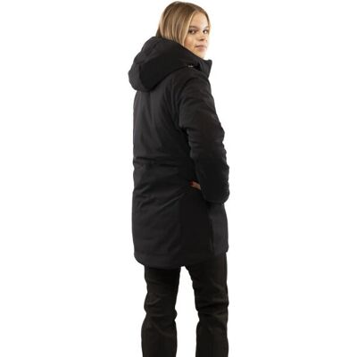 Luhta Dames Iisvesi Zwart Softshell Jas - Buitenjas Luhta Dames Iisvesi Zwart Softshell Jas - Buitenjas