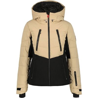 Veste de ski ICEPEAK ELECTRA Beige - Femme Veste de ski ICEPEAK ELECTRA Beige - Femme