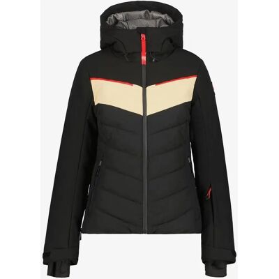 Chaqueta Icepeak Elsah mujer negra-beige - 42 Chaqueta Icepeak Elsah mujer negra-beige - 42
