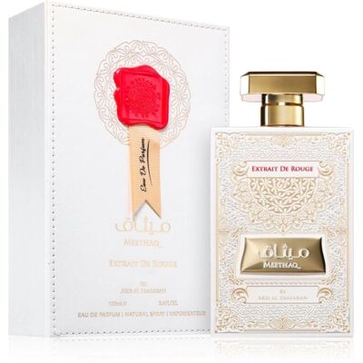 Al Zaafaran Ard Meethaq Extrait De Rouge - Oud Floral Unisex 100ml Al Zaafaran Ard Meethaq Extrait De Rouge - Oud Floral Unisex 100ml