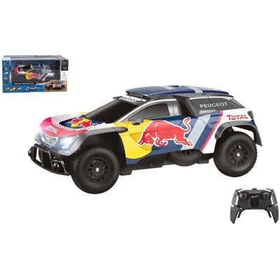 Dynatech Peugeot 3008Dkr Maxi RC - Mittakaava 1:16, Huippunopeus 12 km/h, Kauko-ohjattava auto Dynatech Peugeot 3008Dkr Maxi RC - Mittakaava 1:16, Huippunopeus 12 km/h, Kauko-ohjattava auto