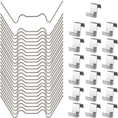 AIPERQ - ClipSet - 304 Stainless - Glass Clips AIPERQ - ClipSet - 304 Stainless - Glass Clips
