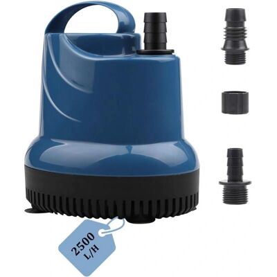 AIPERQ - Mini Bomba 2500L/H 40W 230V - Altura de impulso 2,3 m - Cable 2,5 m - Jardín, Acuario, Estanque, Fuente AIPERQ - Mini Bomba 2500L/H 40W 230V - Altura de impulso 2,3 m - Cable 2,5 m - Jardín, Acuario, Estanque, Fuente