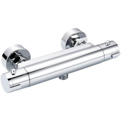 Aiperq - DBWF01GR - Cromo - Mezclador termostático para ducha Aiperq - DBWF01GR - Cromo - Mezclador termostático para ducha