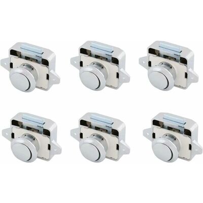 AIPERQ - Push Button Lock - Plástico - Aleación de zinc - Cerradura AIPERQ - Push Button Lock - Plástico - Aleación de zinc - Cerradura
