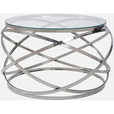 bonprix Glas Couchtisch silber - Coffee Table bonprix Glas Couchtisch silber - Coffee Table