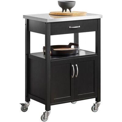 SoBuy FKW22-SCH - Black - Storage trolley SoBuy FKW22-SCH - Black - Storage trolley
