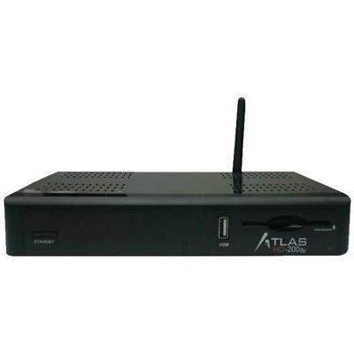 Cristor Atlas HD200s Receptor Satélite Doble DVB-S2 WiFi Cristor Atlas HD200s Receptor Satélite Doble DVB-S2 WiFi