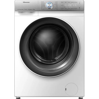 Hisense WDQR1014EVAJM - White - Washer Dryer Hisense WDQR1014EVAJM - White - Washer Dryer
