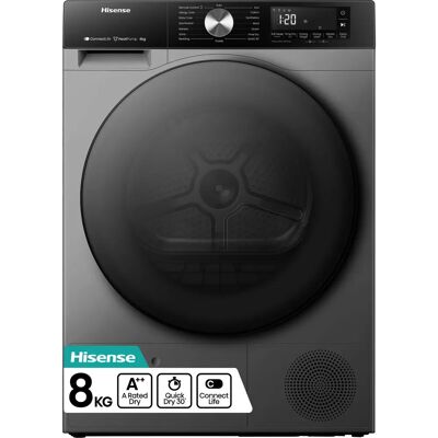 Hisense DH3S802BT2 - Titanium - Tumble Dryer Hisense DH3S802BT2 - Titanium - Tumble Dryer