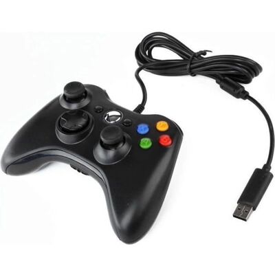 Manette filaire pour Xbox 360 - Noir - Contrôleur de jeu - Publicité Manette filaire pour Xbox 360 - Noir - Contrôleur de jeu - Publicité