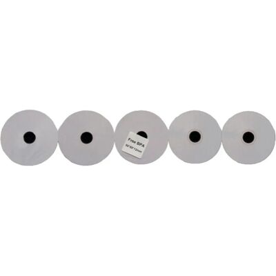 Ekrit 80x80x12mm Biały Termiczny Rolka Papieru - 50 Sztuk Ekrit 80x80x12mm Biały Termiczny Rolka Papieru - 50 Sztuk