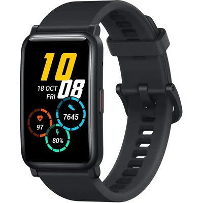 HONOR Watch ES - Smartwatch Meteorite Black - Wasserfest, Inklusive Silikonarmband, Schnelle Lieferung in 1-2 Tagen HONOR Watch ES - Smartwatch Meteorite Black - Wasserfest, Inklusive Silikonarmband, Schnelle Lieferung in 1-2 Tagen