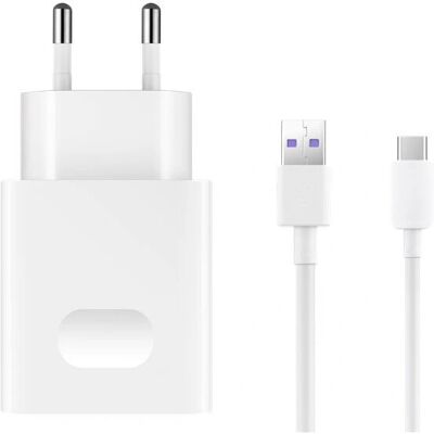 Chargeur Rapide Huawei AP81 22,5W - Blanc Smartphone/Tablette Chargeur Rapide Huawei AP81 22,5W - Blanc Smartphone/Tablette