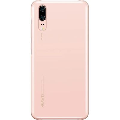 Funda Protectora Rosa Traslúcida para Huawei P20 Funda Protectora Rosa Traslúcida para Huawei P20
