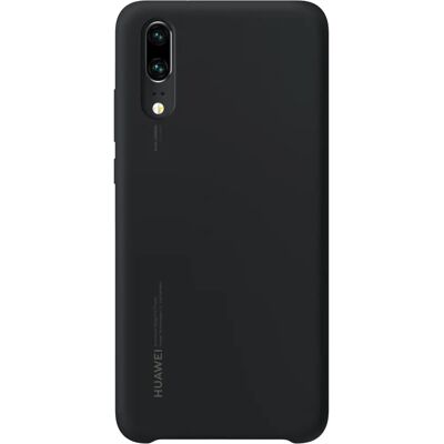 Capa de Silicone Preta Huawei P20 - Capinha de Telefone Capa de Silicone Preta Huawei P20 - Capinha de Telefone