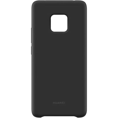 Coque en silicone noire Huawei 51992668 pour Mate 20 Pro Coque en silicone noire Huawei 51992668 pour Mate 20 Pro
