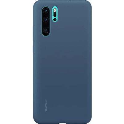 Huawei P30 Pro Blaue Silikonhülle mit Weiche Touch - Smartphone-Zubehör Huawei P30 Pro Blaue Silikonhülle mit Weiche Touch - Smartphone-Zubehör