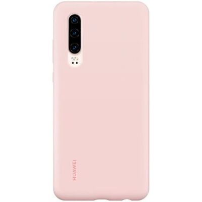 Coque en silicone rose pour Huawei P30 - Housse de téléphone - Publicité Coque en silicone rose pour Huawei P30 - Housse de téléphone - Publicité
